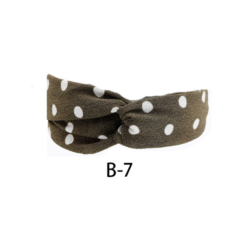 Wholesale Fabric Cross Hair Tie